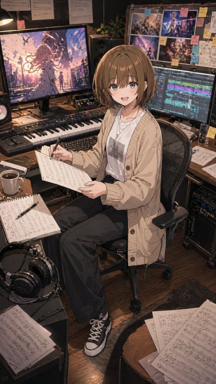 アニメ主題歌作曲家