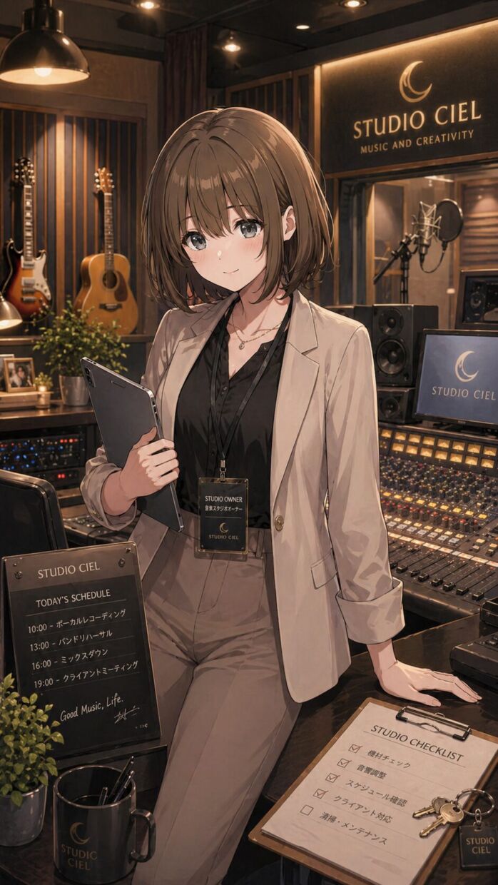 音楽スタジオオーナー