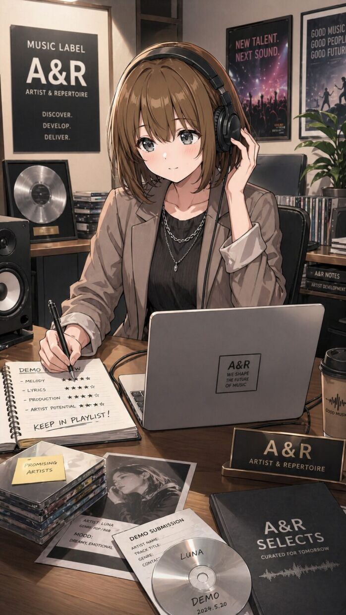 レコードレーベルA&R