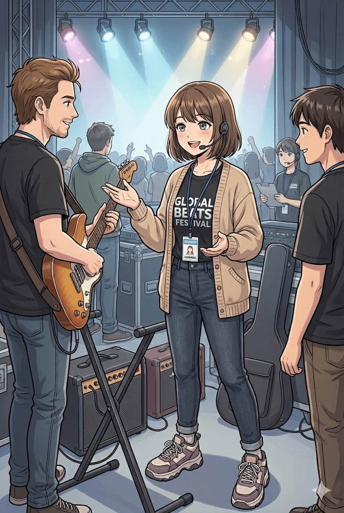 音楽イベント通訳