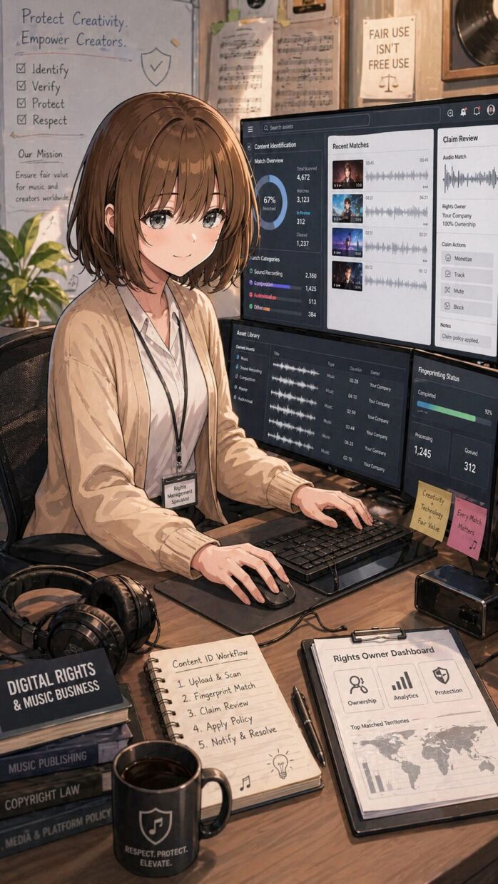 YouTube Content IDスペシャリスト
